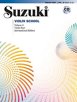 Suzuki Violin School Violin Part & CD, Volume 8 (Revised): (incl. CD)