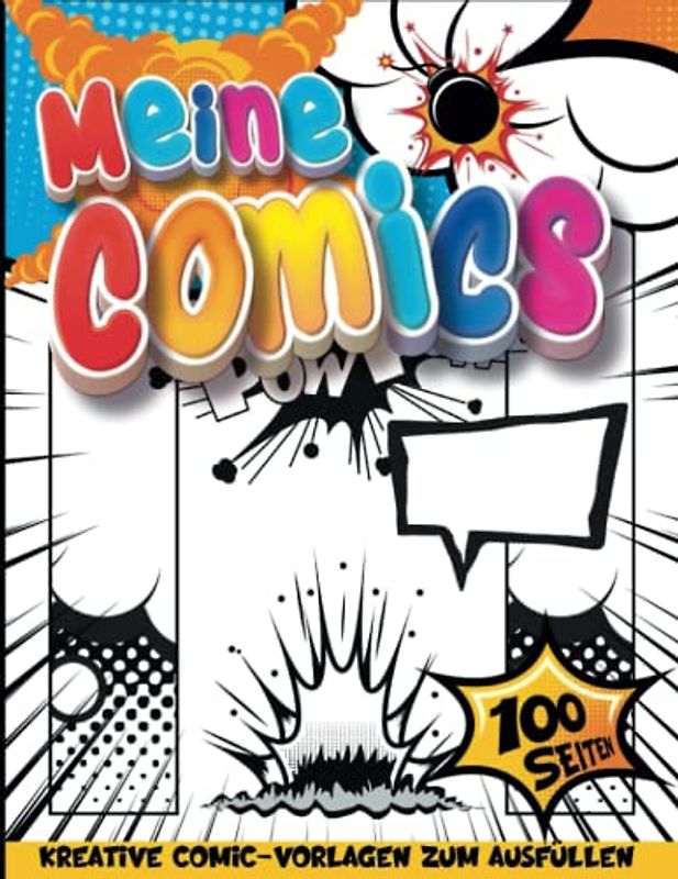 Kreatives Zeichenblock A4: Comic-Schublade | Bücher Zum Zeichnen | Geschenkideen 8 Jahre Mädchen