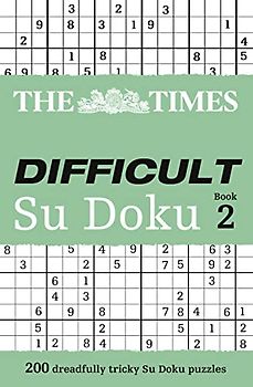 The Times: Difficult Su Doku Book 2 - Sudoku Syndication