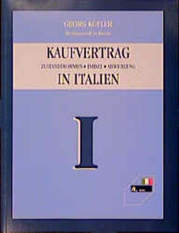 Kaufvertrag in Italien