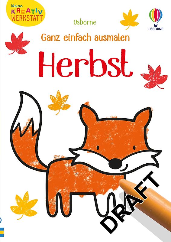 Kleine Kreativ-Werkstatt - Ganz einfach ausmalen: Herbst