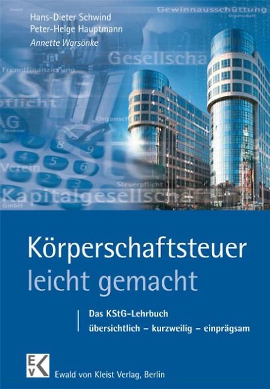 Körperschaftsteuer - leicht gemacht