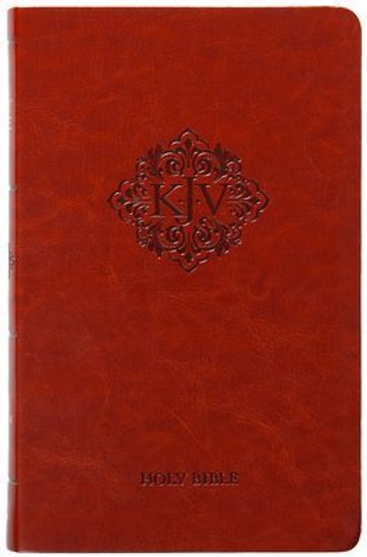 KJV Holy Bible Personal Caramel