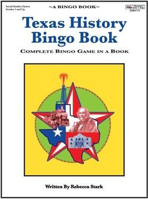 Texas History Bingo Book: Complete Bingo Game In A Book