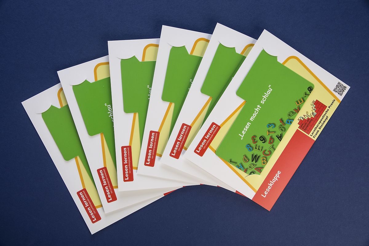 Lesezeichen Leseklappe-Set