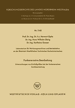 Funkenerosive Bearbeitung