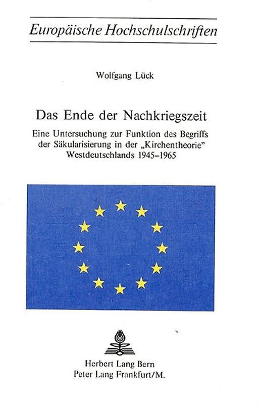 Das Ende der Nachkriegszeit