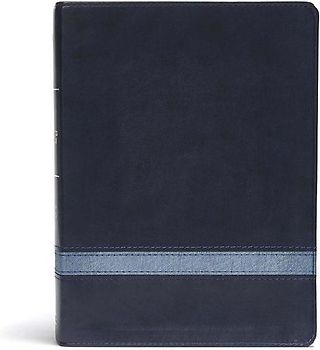 CSB Apologetics Study Bible, Navy Leathertouch