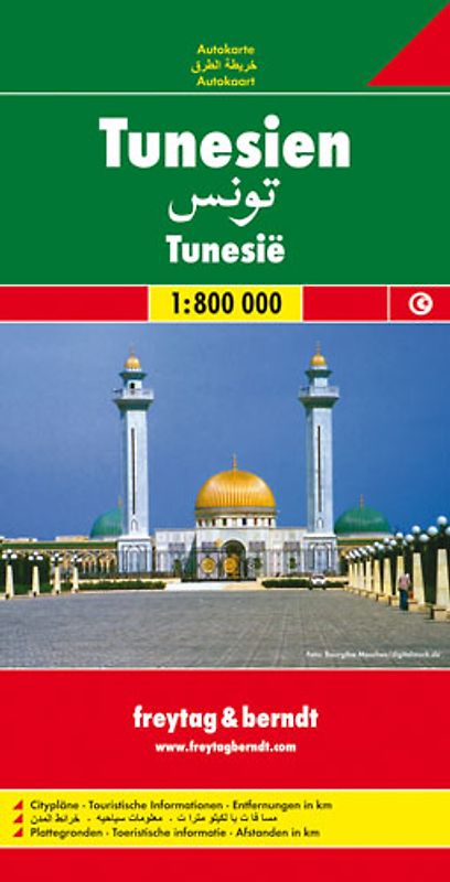 Tunesien. 1:800000