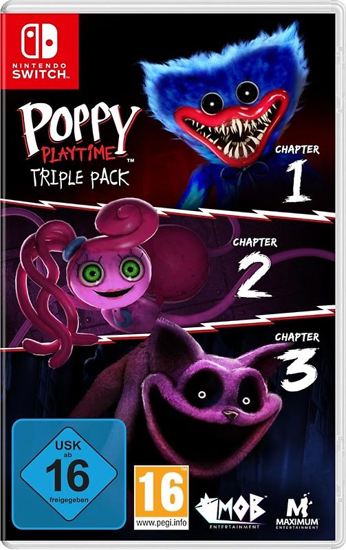 Poppy Playtime Triple Pack Nintendo Switch