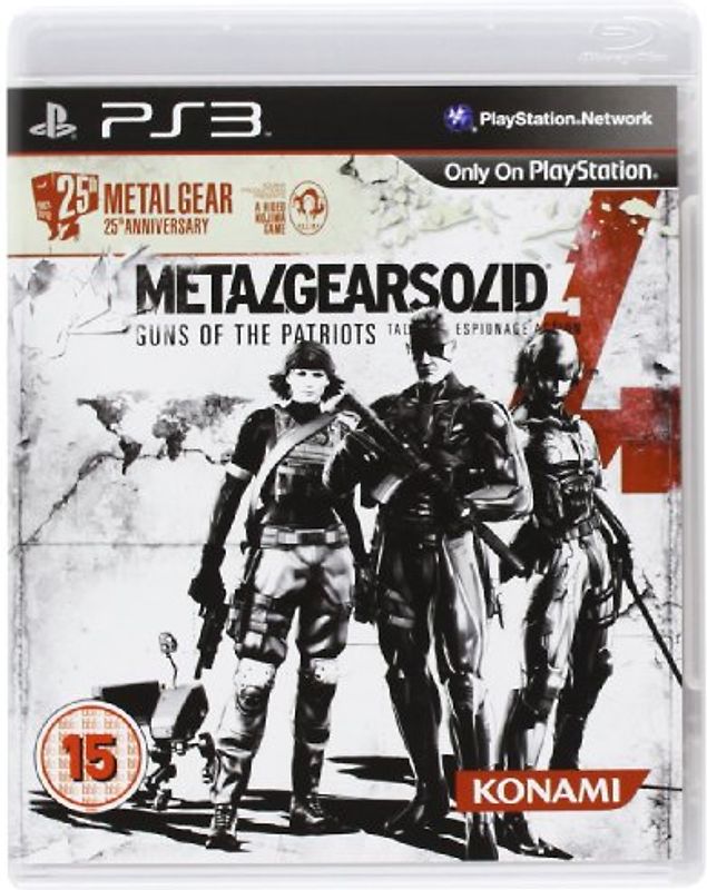 Metal Gear Solid 4: Guns of the Patriots [25th Anniversary Edition, Internationale Version] PlayStation 3