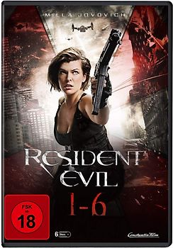 Resident Evil 1-6 [6 DVDs DVD