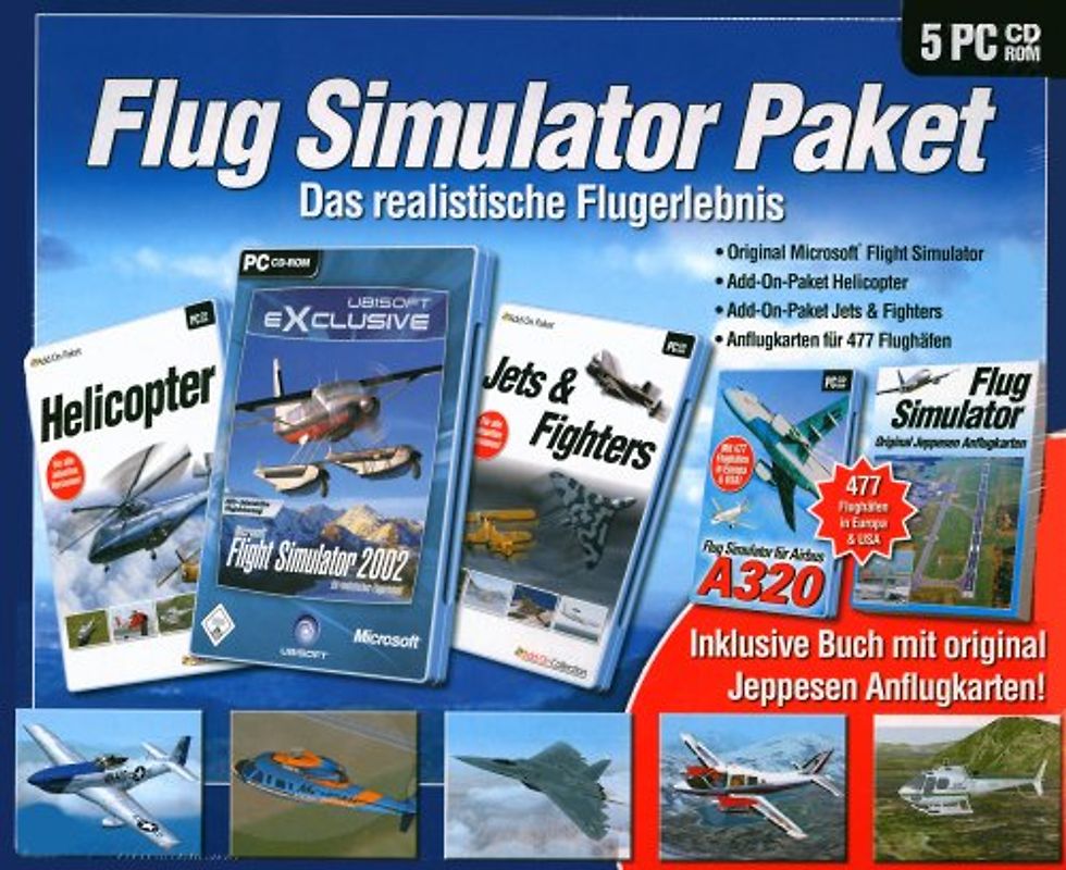 Flug Simulator Paket PC Spiele