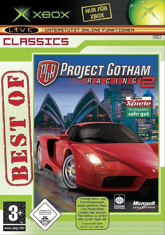 Project Gotham Racing 2 [Best of Classic] Xbox