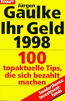 Ihr Geld 1998