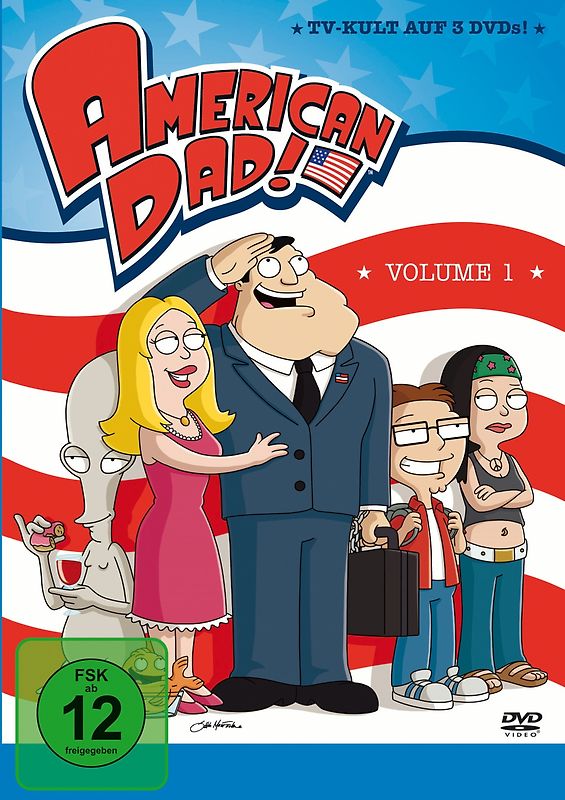 American Dad - Season 1 (Folge 1 bis 13) DVD