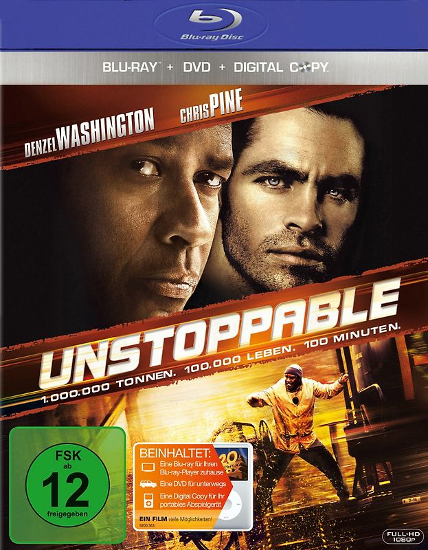 Unstoppable - Ausser Kontrolle Blu-ray Disc