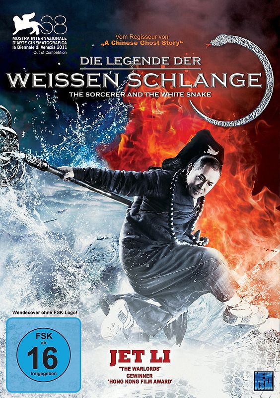 Die Legende der Weißen Schlange - The Sorcerer and the White Snake DVD
