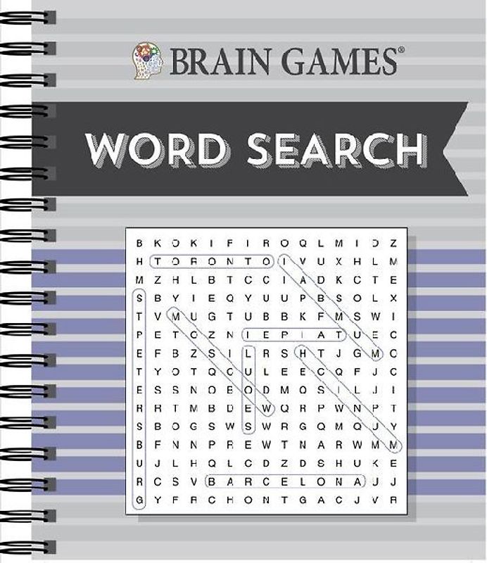 Brain Games - Word Search (Purple)