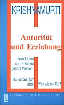 Autorität und Erziehung