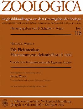Die Elefantenlaus - Haematomyzus elefantis Piaget 1869