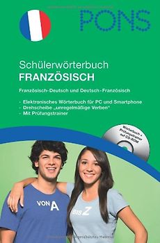 PONS Schülerwörterbuch Französisch mit CD-ROM für die Schule