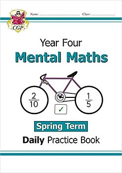 KS2 Mental Maths Year 4 Daily Practice Book: Spring Term