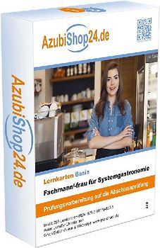 AzubiShop24.de Lernkarten Fachmann für Systemgastronomie