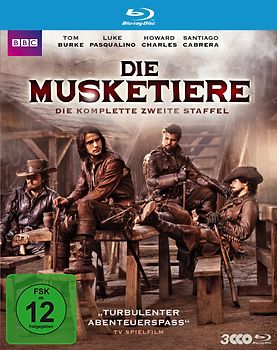 The Musketeers - Die komplette zweite Staffel [3 Discs] Blu-ray Disc