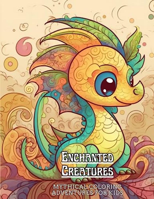 Enchanted Creatures: Mythical Coloring Adventures for Kids
