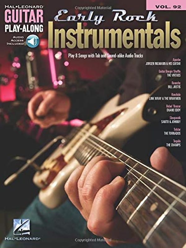 Early Rock Instrumentals: Guitar Play-Along Volume 92 (Hal Leonard Guitar Play-Along)