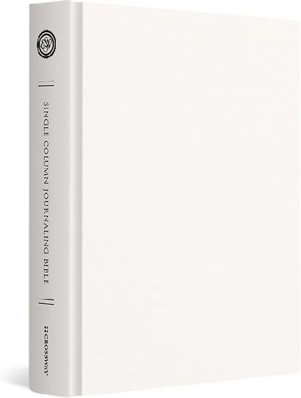 ESV Single Column Journaling Bible (Hardcover, Customizable Cover)