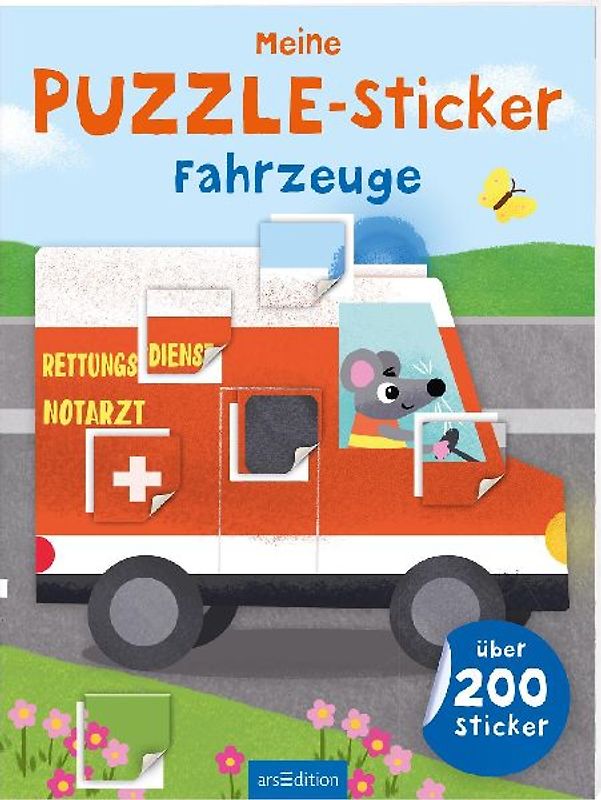 Meine Puzzle-Sticker - Fahrzeuge