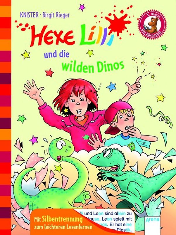 Der Bücherbär. Erstlesebücher für das Lesealter 1. Klasse / Hexe Lilli und die wilden Dinos