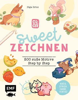 Sweet zeichnen – 200 süße Motive von Instagram-Artist olguioo