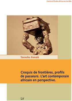 Croquis de frontières, profils de passeurs