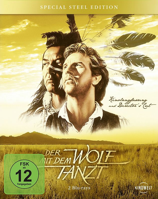 Der mit dem Wolf tanzt - Special Steel Edition Blu-ray Disc