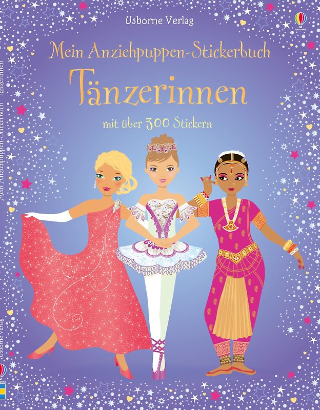 Mein Anziehpuppen-Stickerbuch: Tänzerinnen