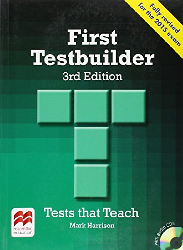 First Testbuilder 3rd edition Student's Book without key Pac