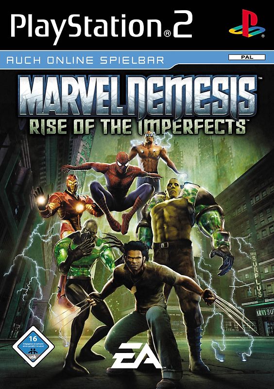 Marvel: Nemesis - Rise of the Imperfects PlayStation 2