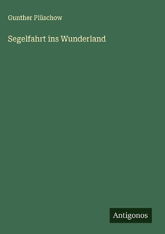 Segelfahrt ins Wunderland