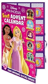 Disney Princess: 5-in-1 Advent Calendar