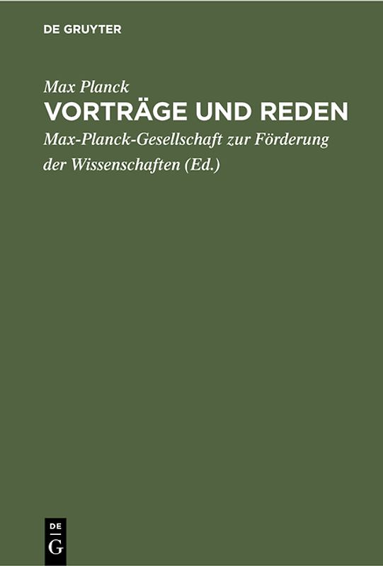 Vorträge und Reden