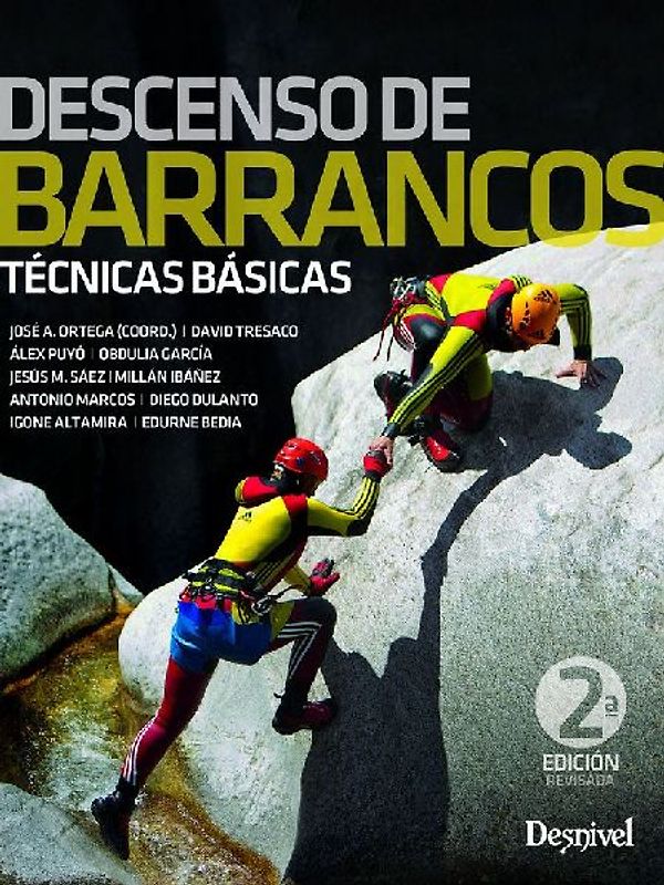 Descenso de barrancos, técnicas básicas