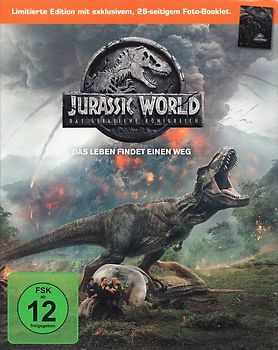 Jurassic World: Das gefallene Königreich [Limitierte Edition, inkl. Foto-Booklet] Blu-ray Disc