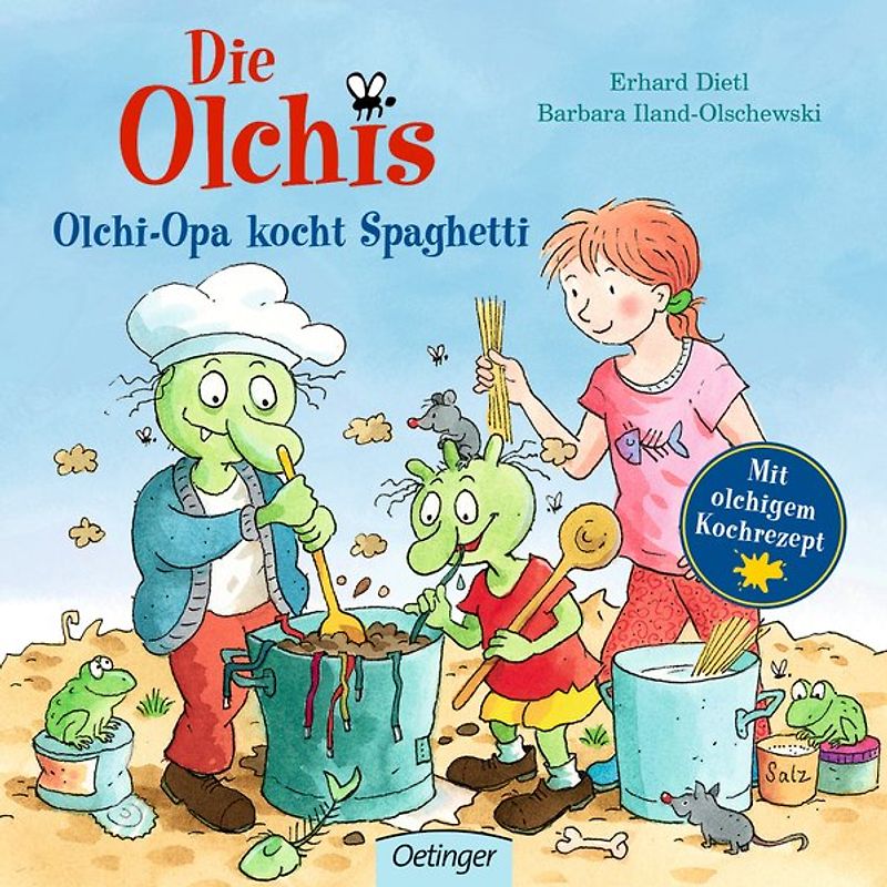 Die Olchis Olchi-Opa kocht Spaghetti