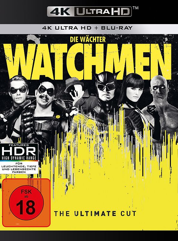 Watchmen - Ultimate Cut [inkl. Blu-ray] 4K Ultra HD Blu-ray