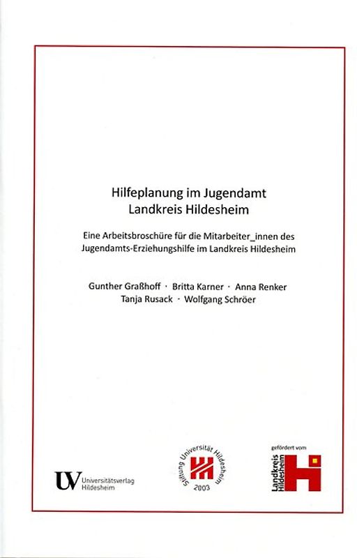 Hilfeplanung im Jugendamt Landkreis Hildesheim