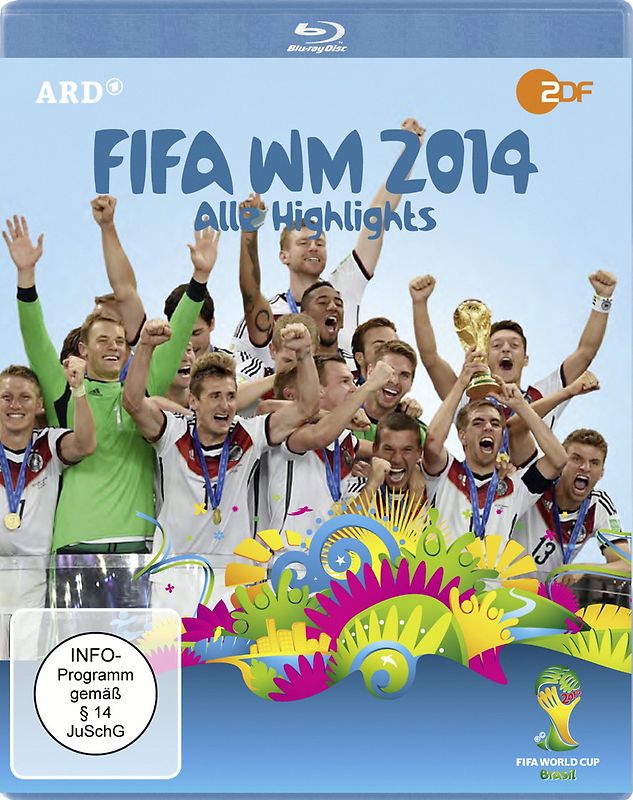 FIFA WM 2014 - Alle Highlights Blu-ray Disc