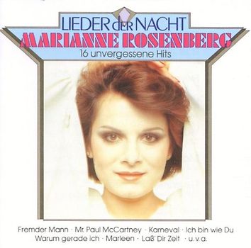 Marianne Rosenberg - Lieder der Nacht - 16 Unvergessene Hits